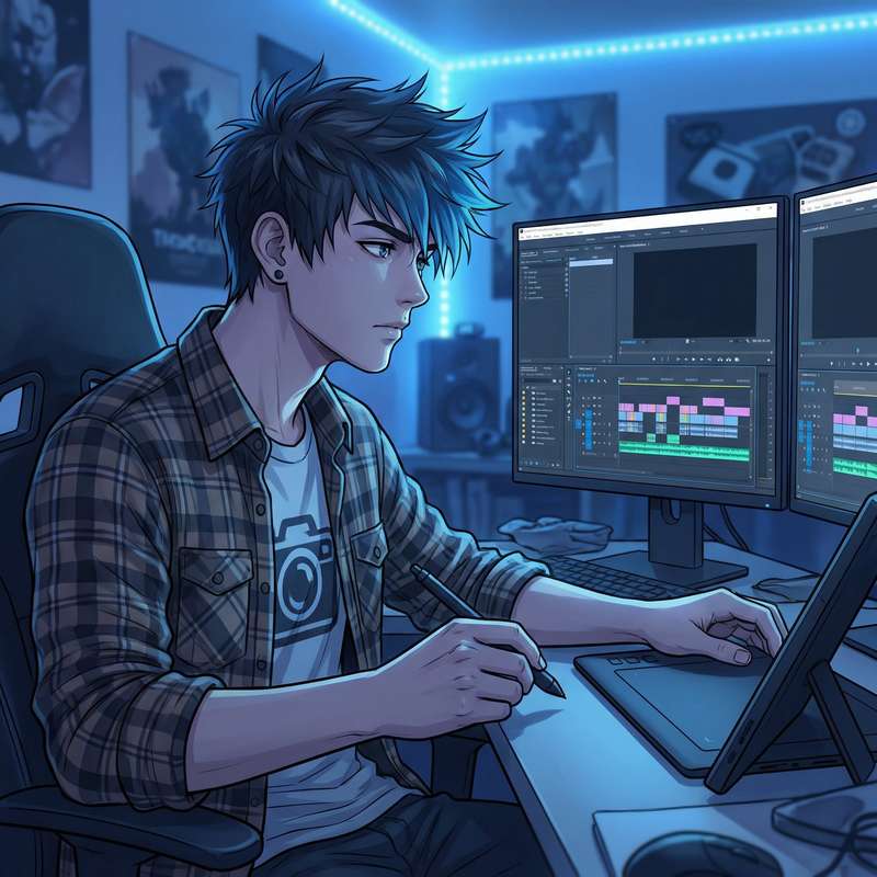 中文字幕视频剪辑师陈浩然